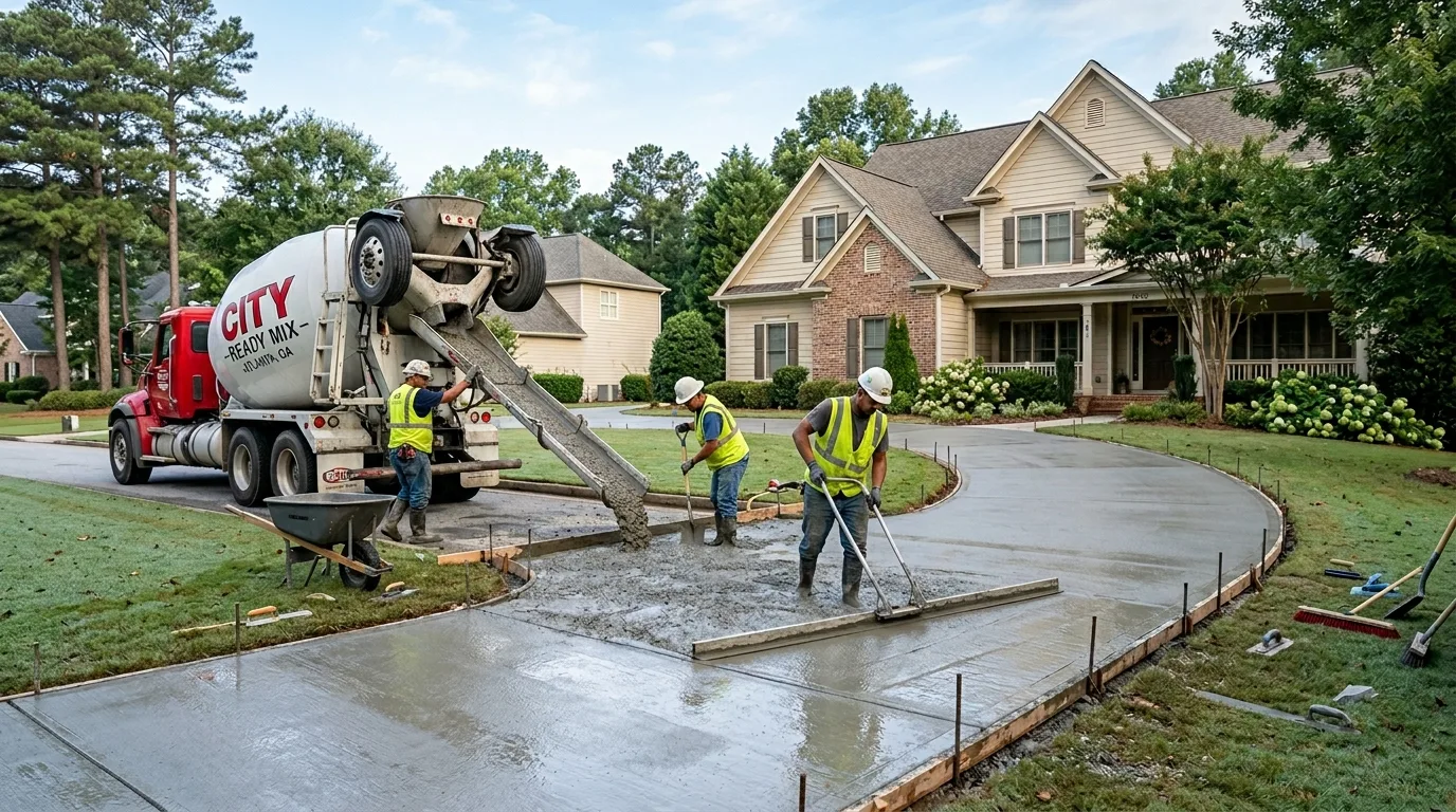 Woodstock Concrete Pouring: Best Time of Year in Cherokee County